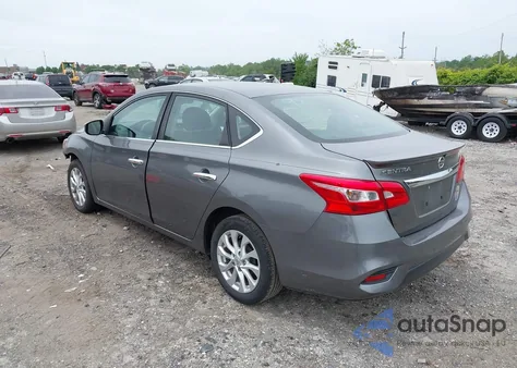 2019 Nissan Sentra S из США, поврежденный, VIN 3N1AB7AP4KY243602